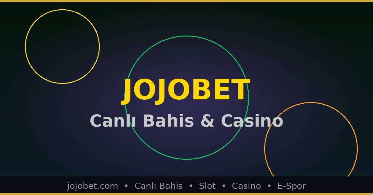 Jojobet